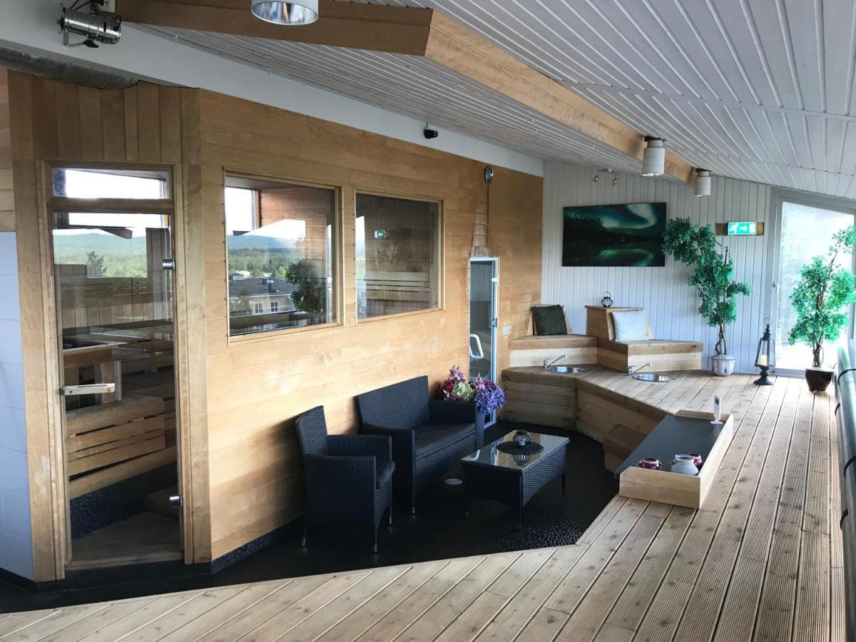 Hotell Toppen Storuman Exterior foto